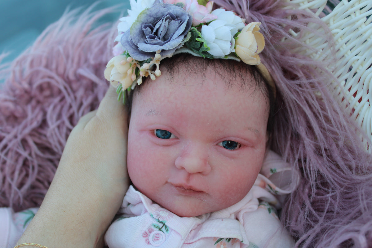 “Lacey” Authentic Silicone Cuddle Baby (Finished baby) - Made to order (Copy)