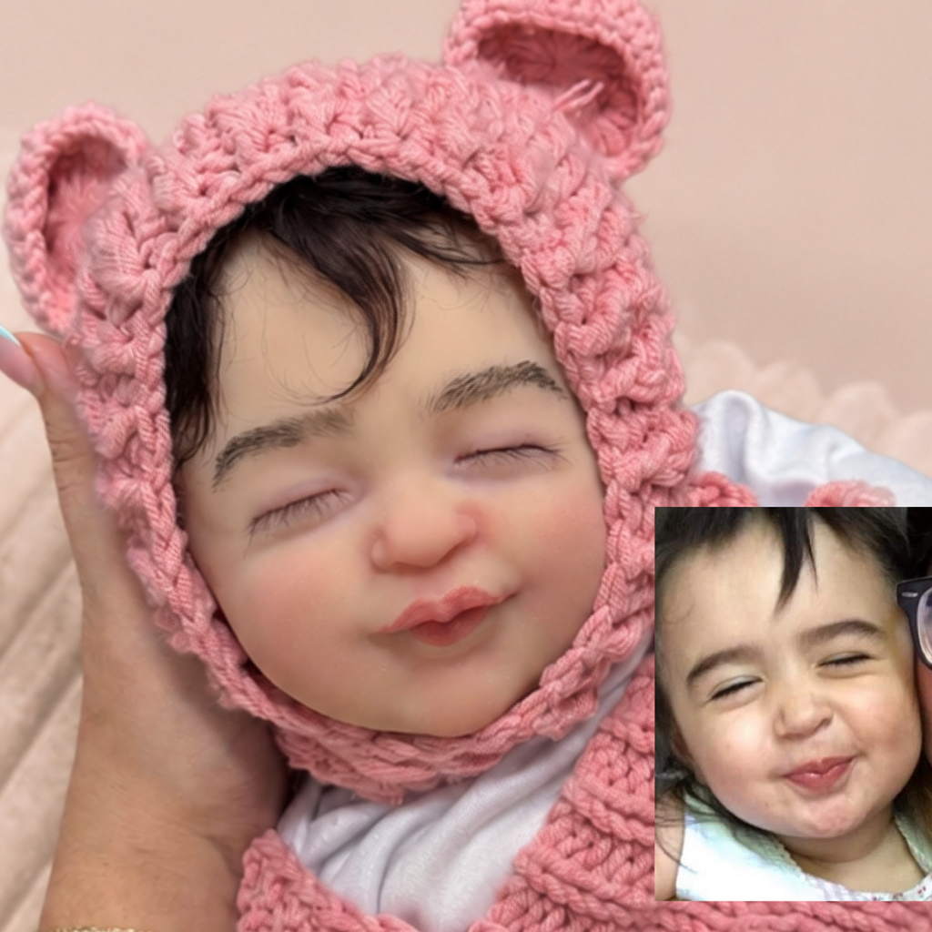 “Giggles” Authentic Silicone Cuddle Baby (Finished baby) - Made to order