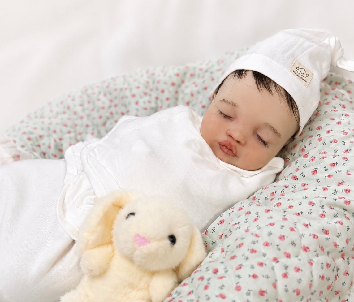 “Bubbles” Authentic Silicone Cuddle Baby (Finished baby) - Made to order